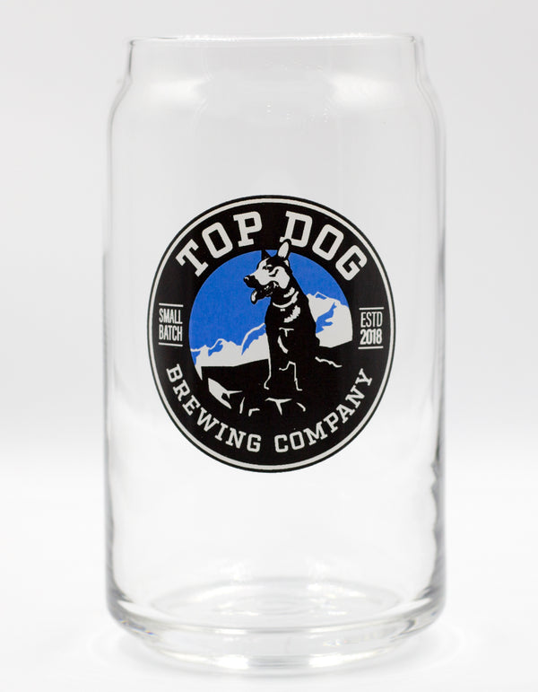 Top Dog 20oz Beer Can Glass