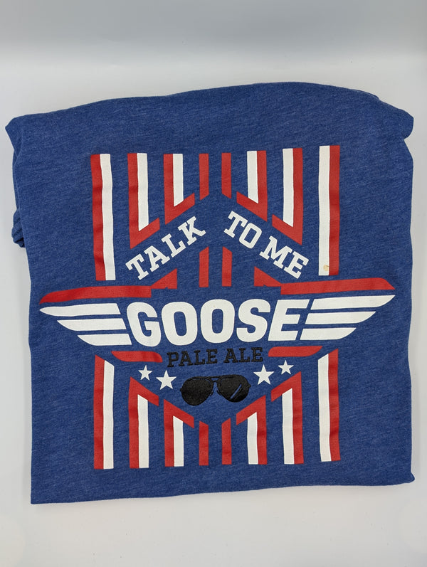 Talk To Me Goose Pale Ale Blue T-Shirt