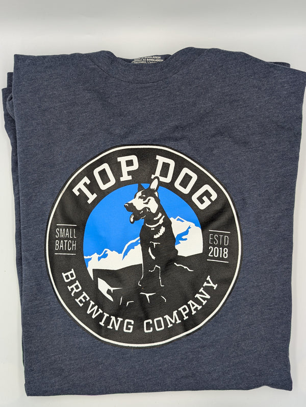 Top Dog Logo Navy T-Shirt