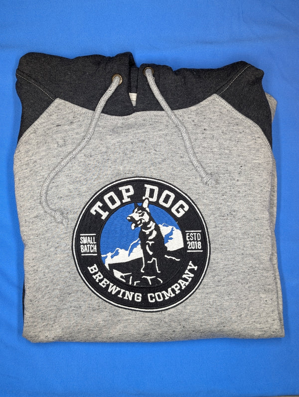 Top Dog Two-Tone Hoodie by Campus Crew