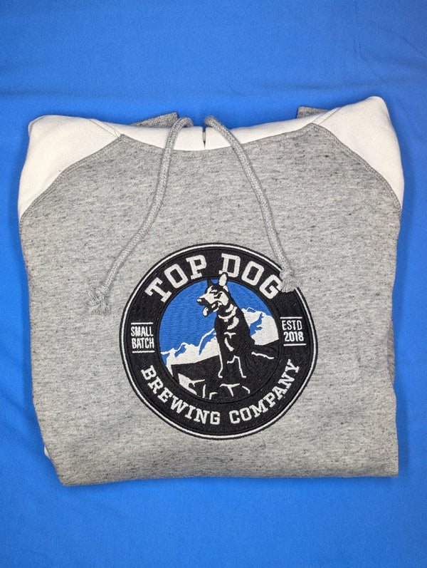 Top Dog Two-Tone Hoodie by Campus Crew